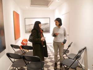 Siew Fong and Sunita having a quiet chat before more guests arrive